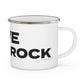 Love Black Rock Enamel Camping Mug