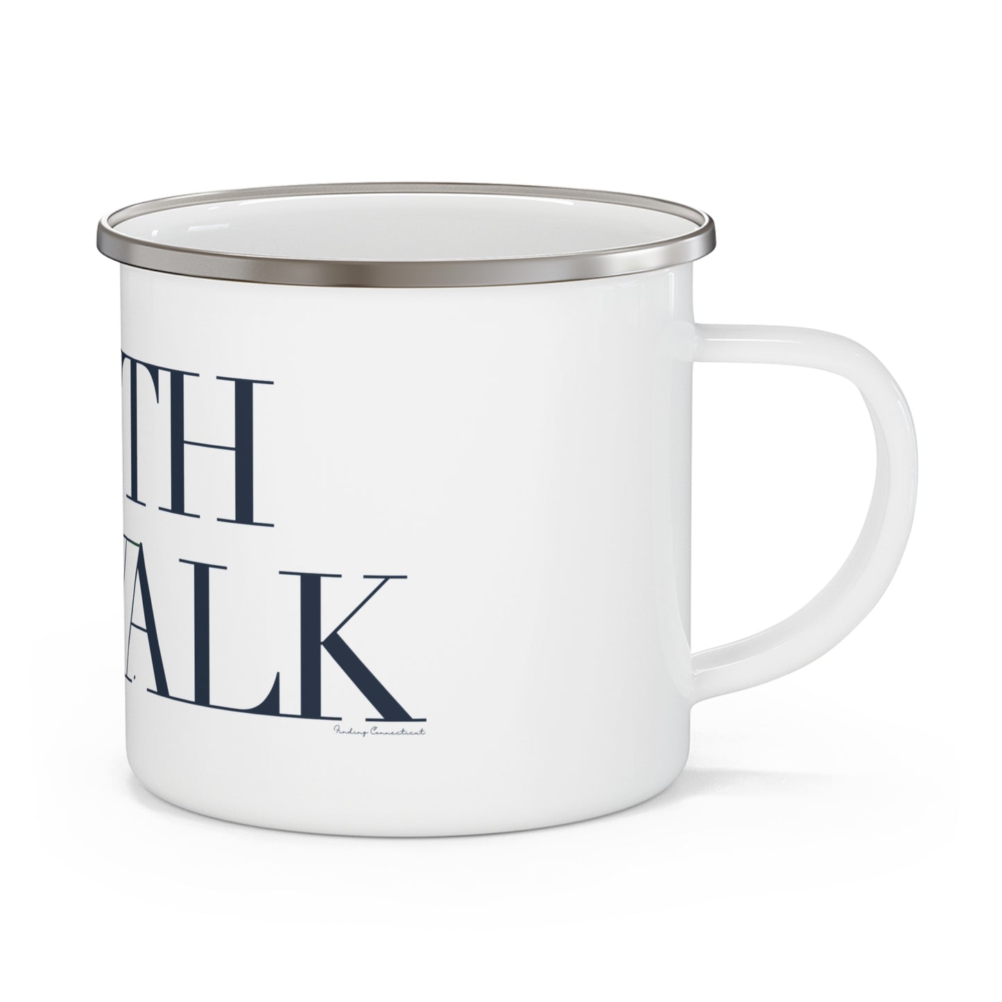 41 Tilt South Norwalk Enamel Camping Mug