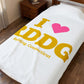 I Heart RDDG Velveteen Plush Blanket