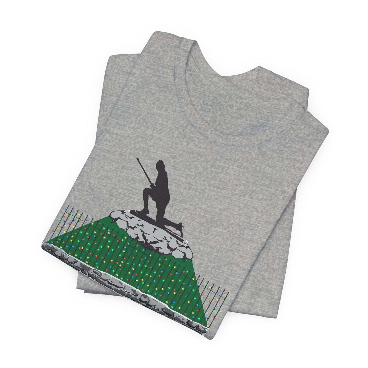 Minuteman Holiday Lights Unisex Jersey Short Sleeve T-Shirt