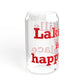 Lake Hills is My Happy Place Sipper Glass, 16oz