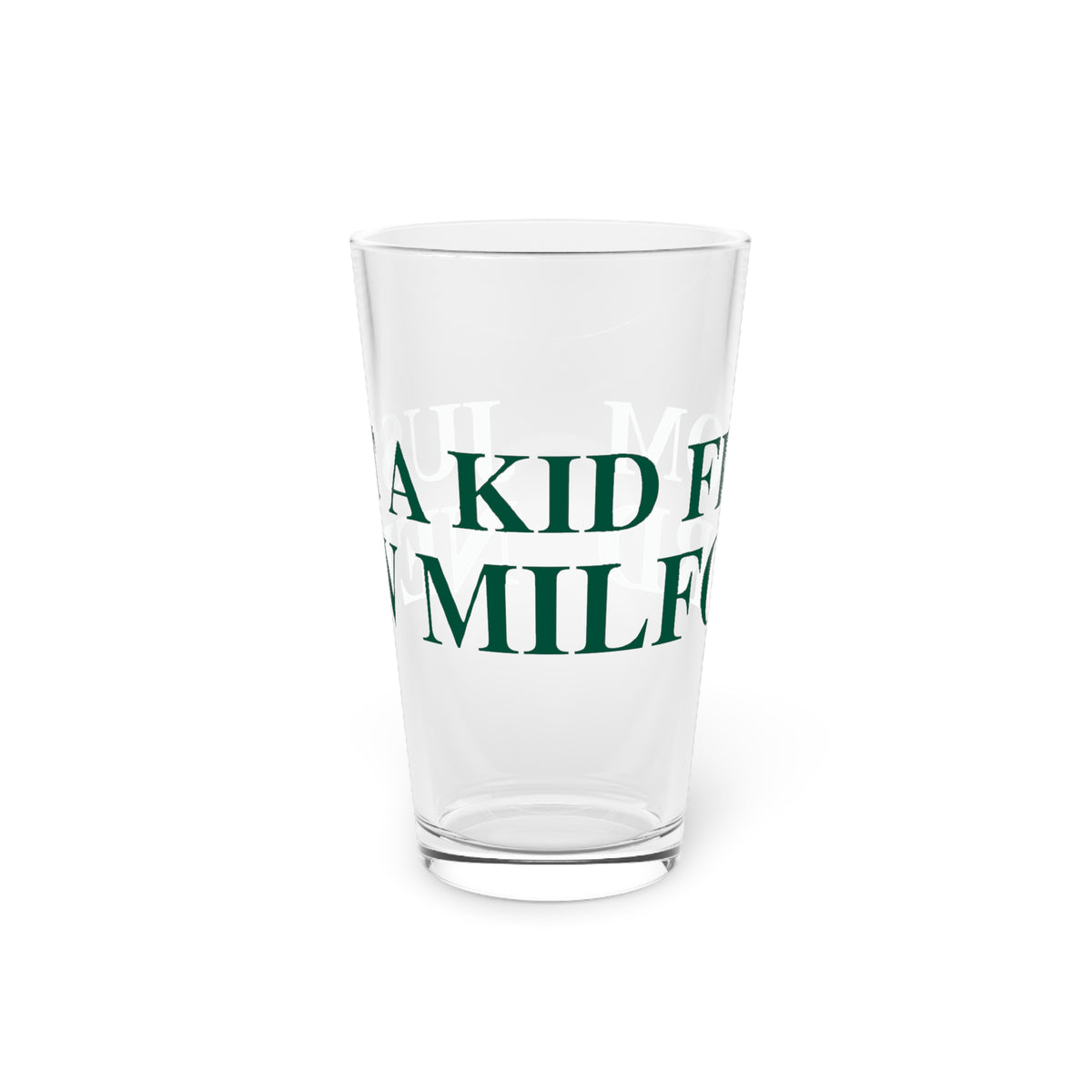 Just a kid from New Milford Pint Glass, 16oz