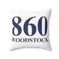 860 Woodstock Spun Polyester Square Pillow