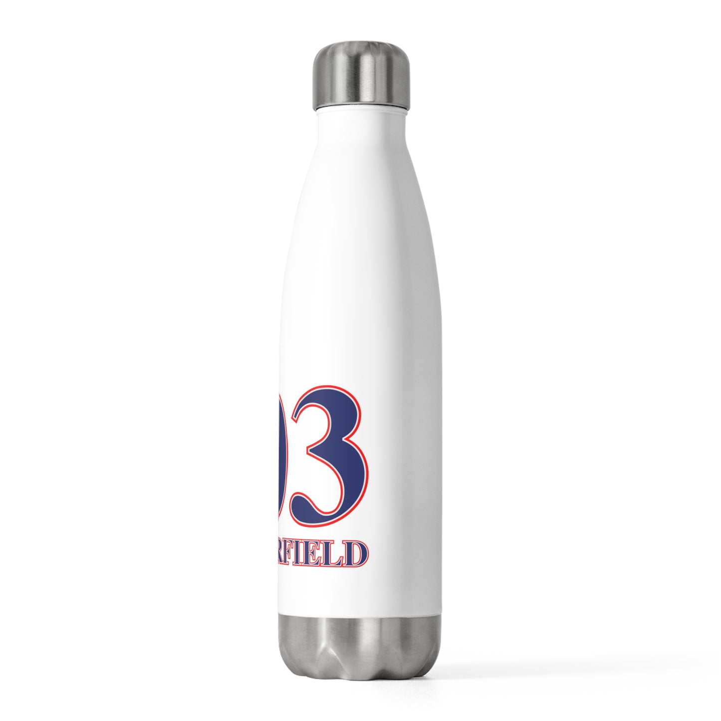 203 New Fairfield Red, White & Blue 20oz Insulated Bottle