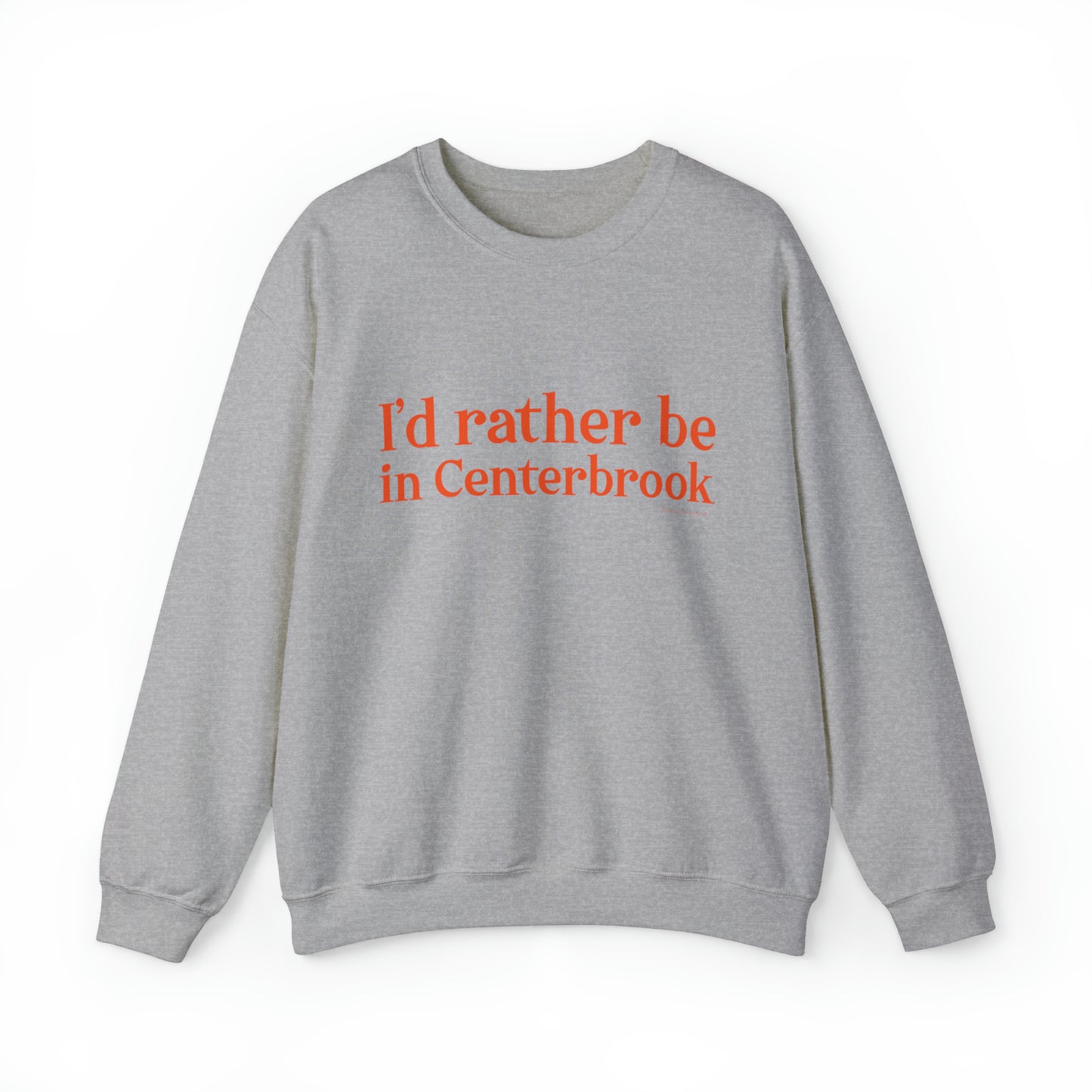 I'd rather be in Centerbrook Unisex Heavy Blend™ Crewneck Sweatshirt