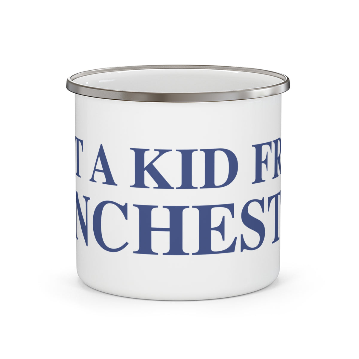 Just a kid from Winchester Enamel Camping Mug