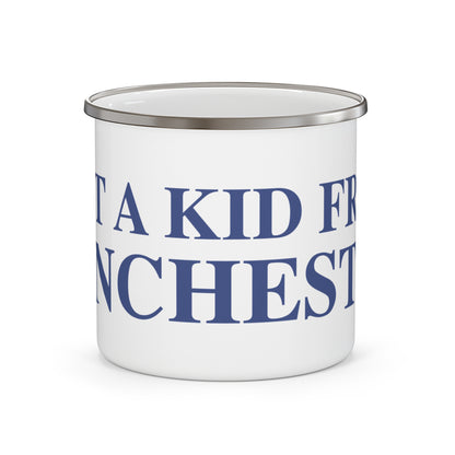 Just a kid from Winchester Enamel Camping Mug