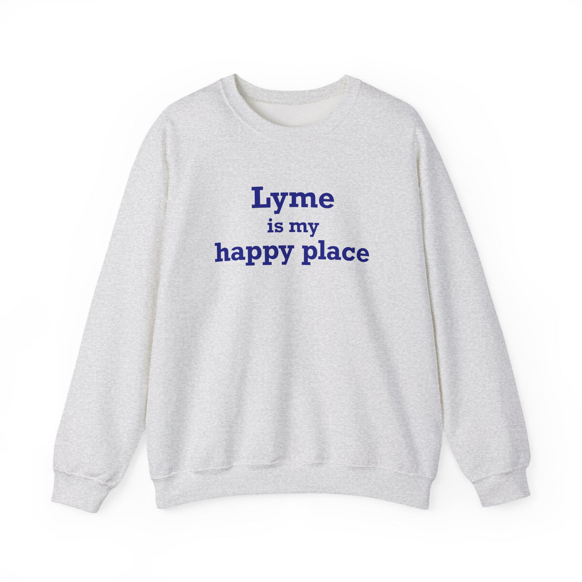 Lyme is My Happy Place Unisex Heavy Blend™ Crewneck Sweatshirt