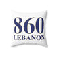 860 Lebanon Spun Polyester Square Pillow