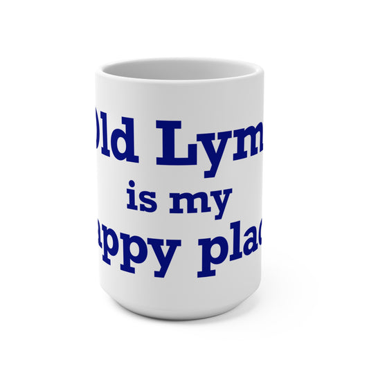 Old Lyme is My Happy Place Mug 15oz
