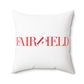 41 Tilt Fairfield Spun Polyester Square Pillow