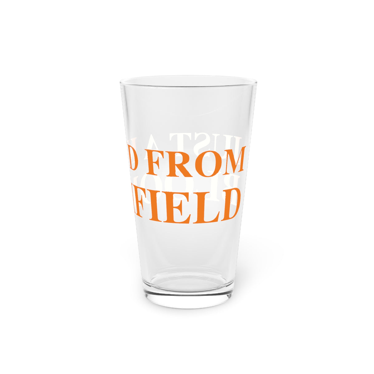 Just a kid from Bloomfield Pint Glass, 16oz