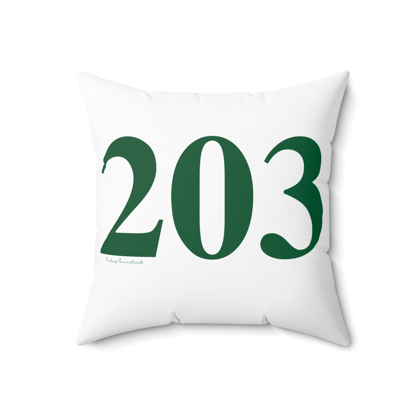 203 Spun Polyester Square Pillow Lucky Green – St. Patrick’s Day