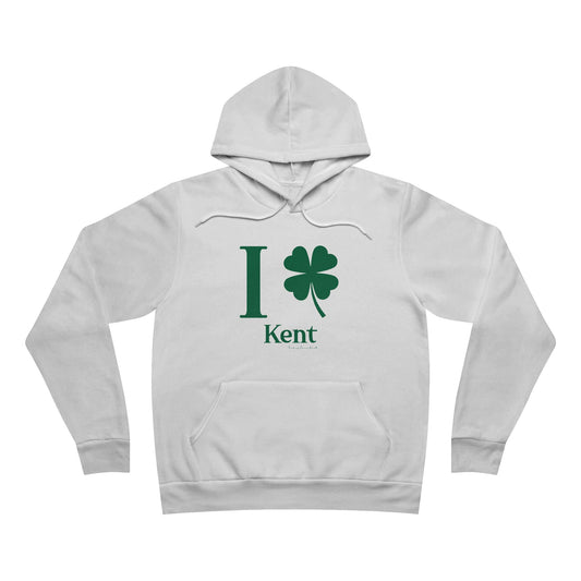 I Clover Kent Unisex Sponge Fleece Pullover Hoodie