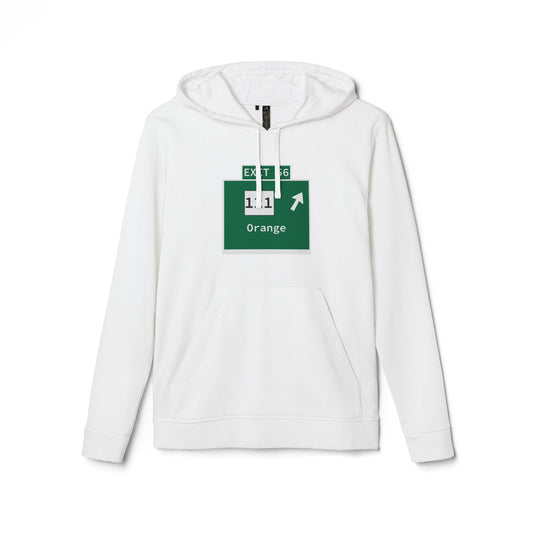 Vintage WCP Exit 56 Sign adidas Unisex Fleece Hoodie