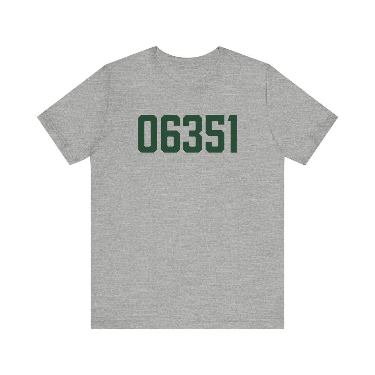 06351 Griswold Connecticut Zip Code Unisex Jersey Short Sleeve T-Shirt