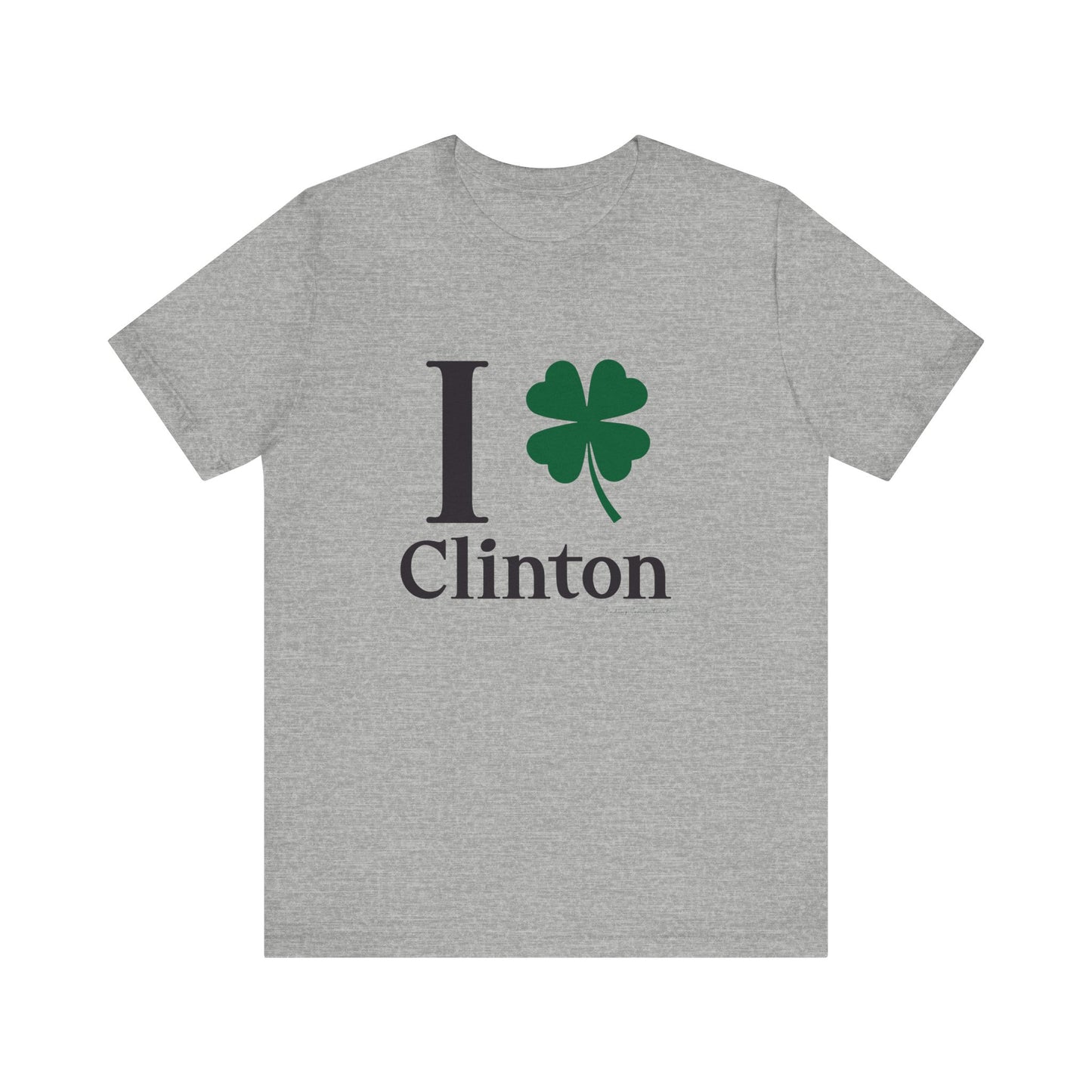 I Clover Cliniton Unisex Jersey Short Sleeve Tee