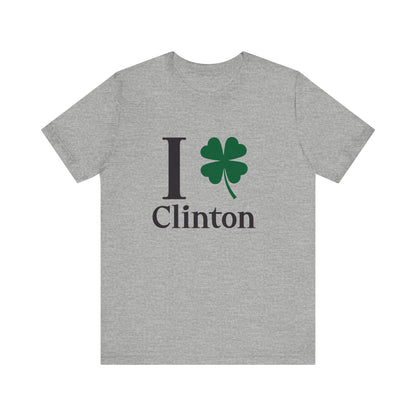 I Clover Cliniton Unisex Jersey Short Sleeve Tee