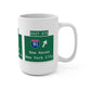 Vintage WCP Exit 67S Sign Mug 15oz