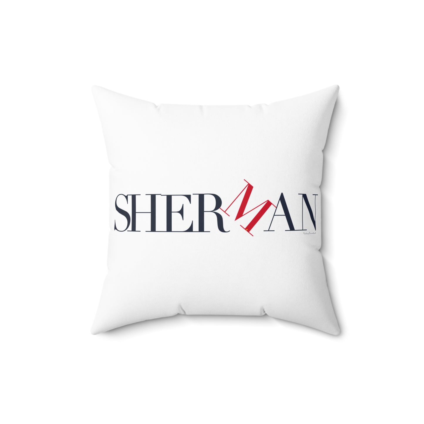 41 Tilt Sherman Spun Polyester Square Pillow