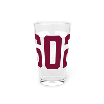 06027 Hartland Connecticut Zip Code Pint Glass, 16oz