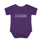 Just a kid from East Hampton Infant Baby Rib Bodysuit