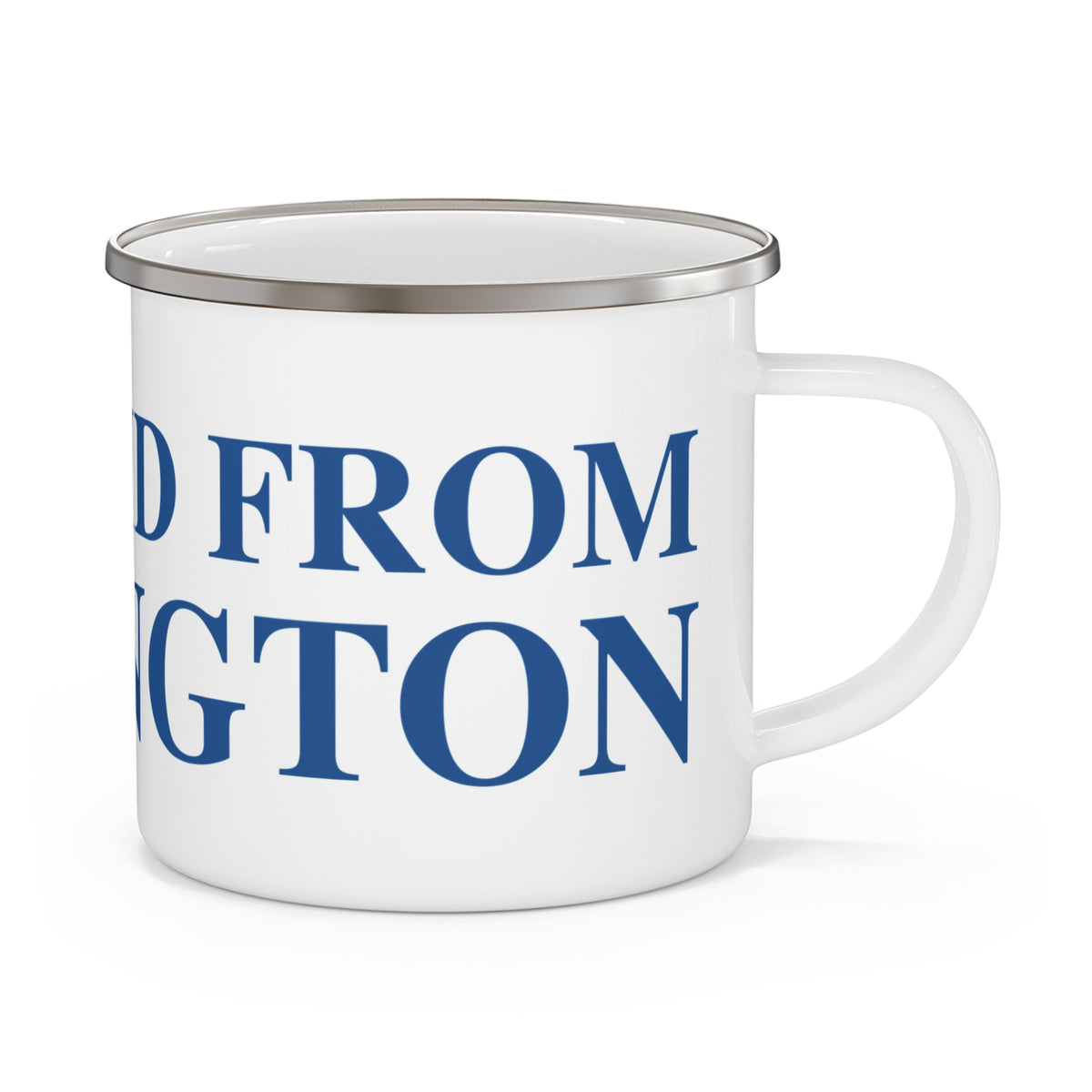 Just a kid from Burlington Camping Mug