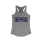06450 Meriden Connecticut Zip Code Women's Ideal Racerback Tank Top