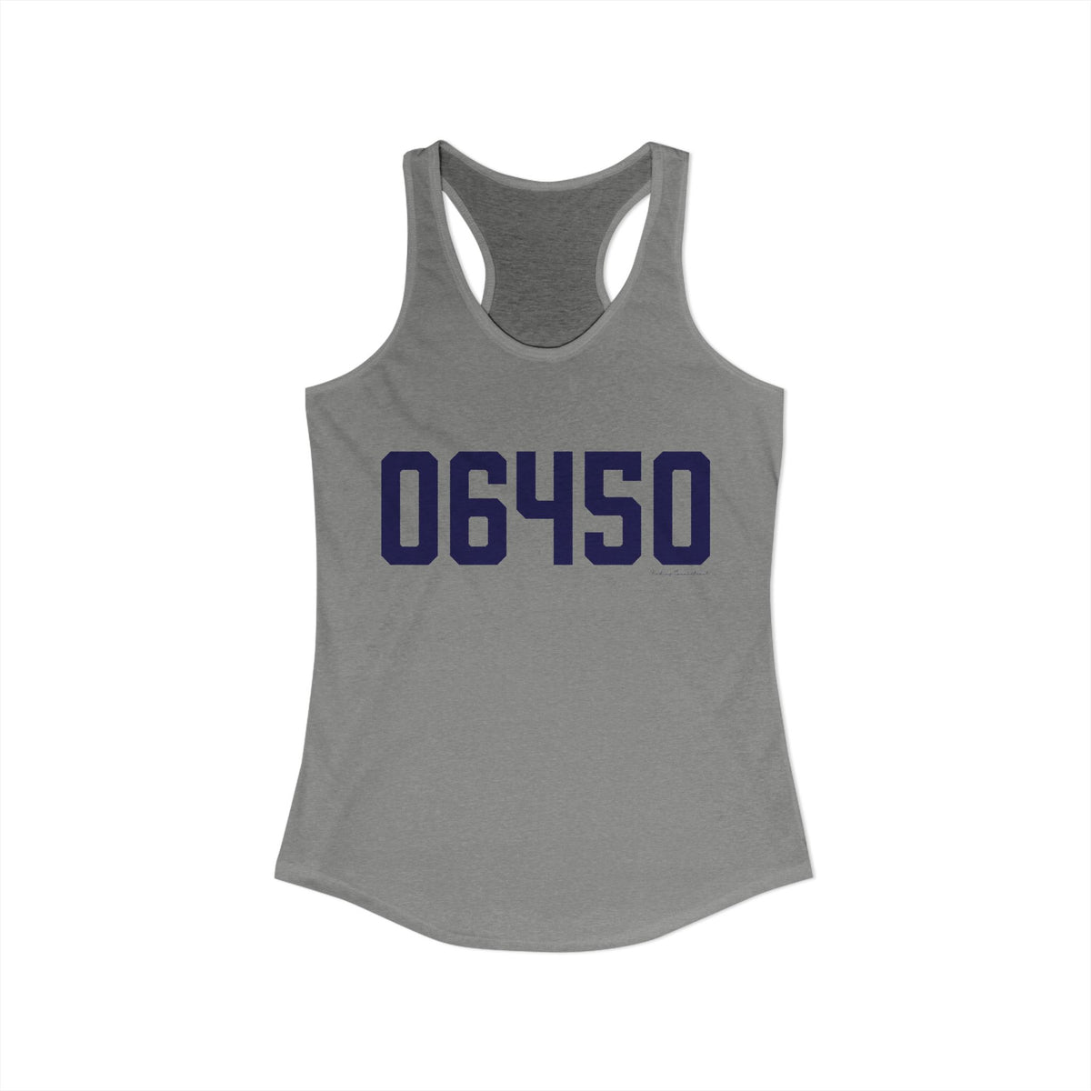 06450 Meriden Connecticut Zip Code Women's Ideal Racerback Tank Top