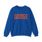 Goose Zip Code Orange & Green Unisex Heavy Blend™ Crewneck Sweatshirt