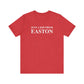 Just a kid from Easton Unisex Jersey Short Sleeve Tee