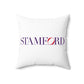41 Tilt Stamford Spun Polyester Square Pillow