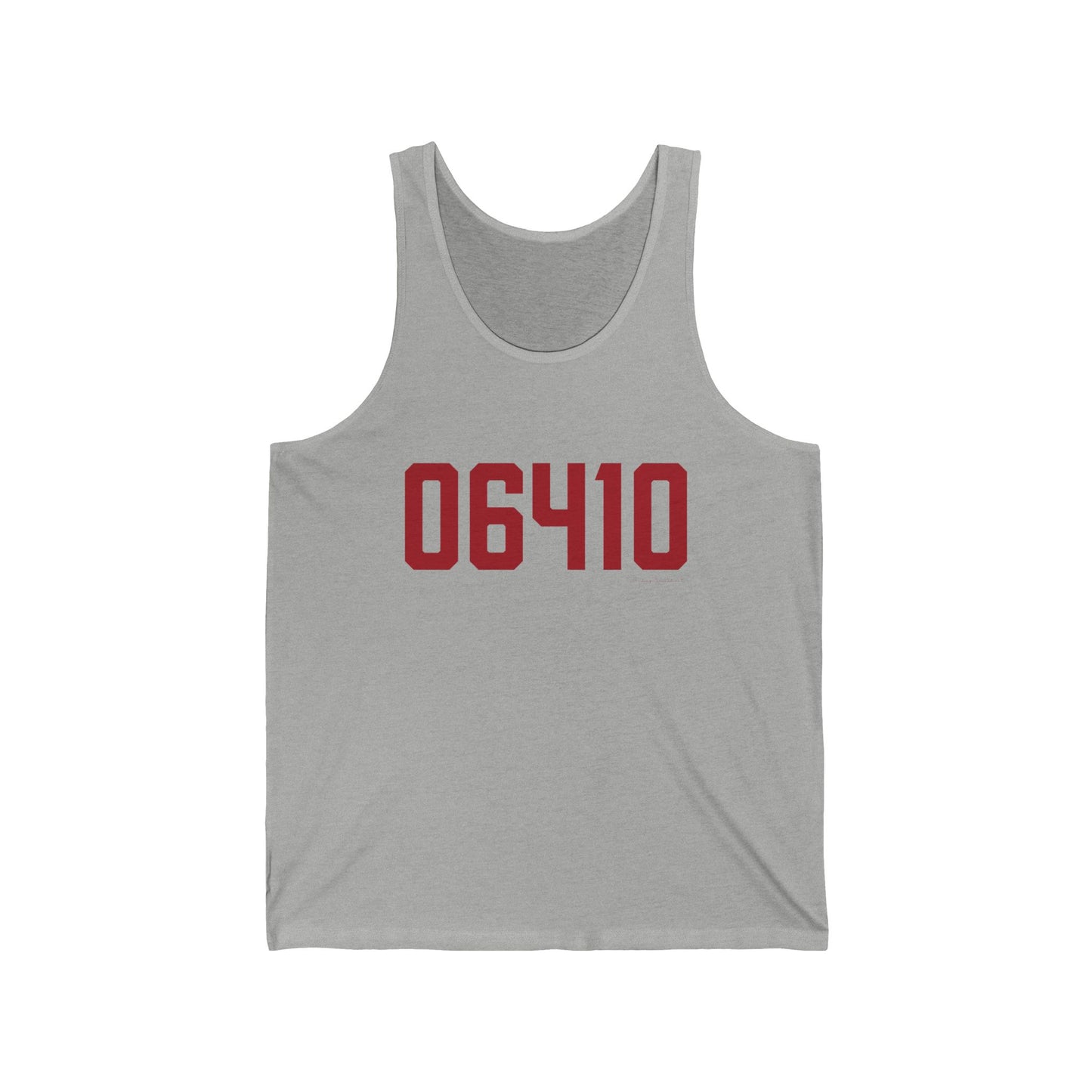 06410 Unisex Jersey Tank