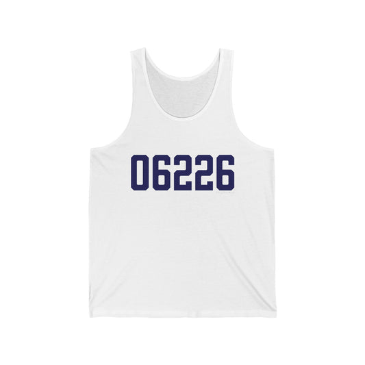 06226 Willimantic Connecticut Zip Code Unisex Jersey Tank Top
