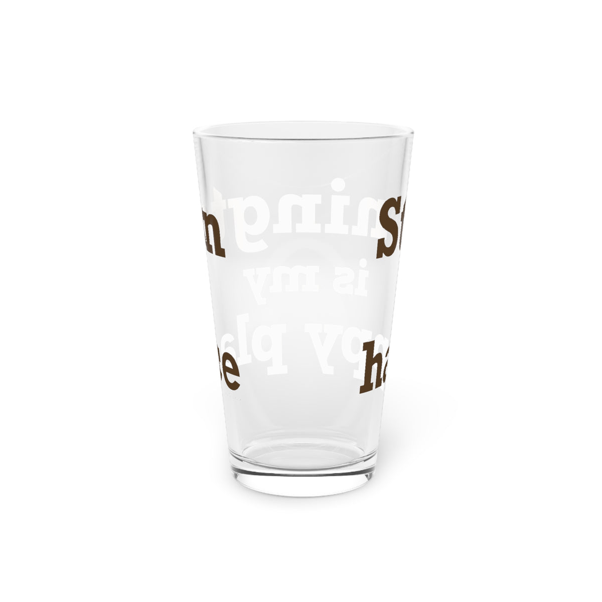 Stonington is My Happy Place Pint Glass, 16oz
