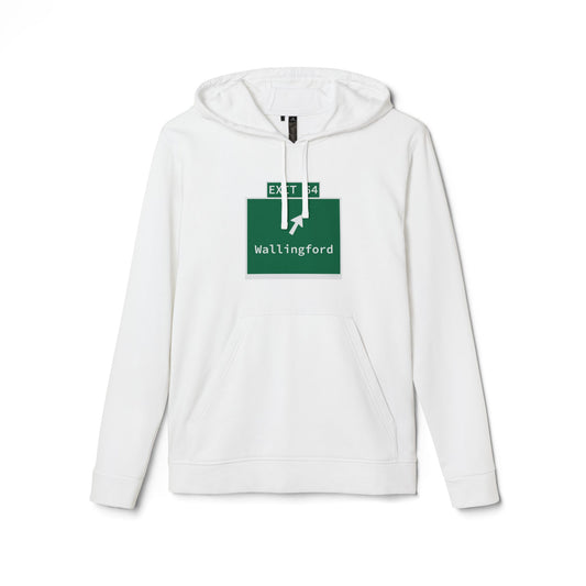 Vintage WCP Exit 64 Sign adidas Unisex Fleece Hoodie