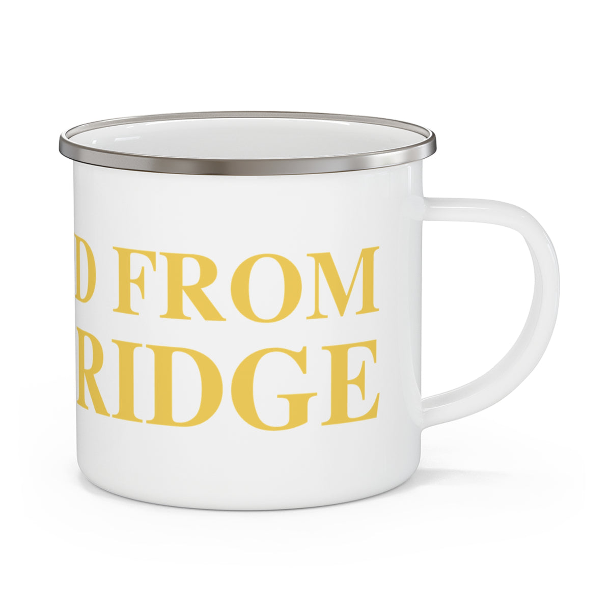 Just a kid from Woodbridge Enamel Camping Mug
