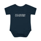 Just a kid from Coventry Infant Baby Rib Bodysuit