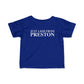 Just a kid from Preston Infant Fine Jersey T-Shirt
