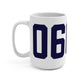 06067 Rocky Hill Connecticut Zip Code Locks Mug 15oz