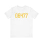 06477 Orange Connecticut  Zip Code Unisex Short Sleeve T-Shirt
