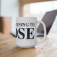 Just a kid listening to Goose Mug 15oz