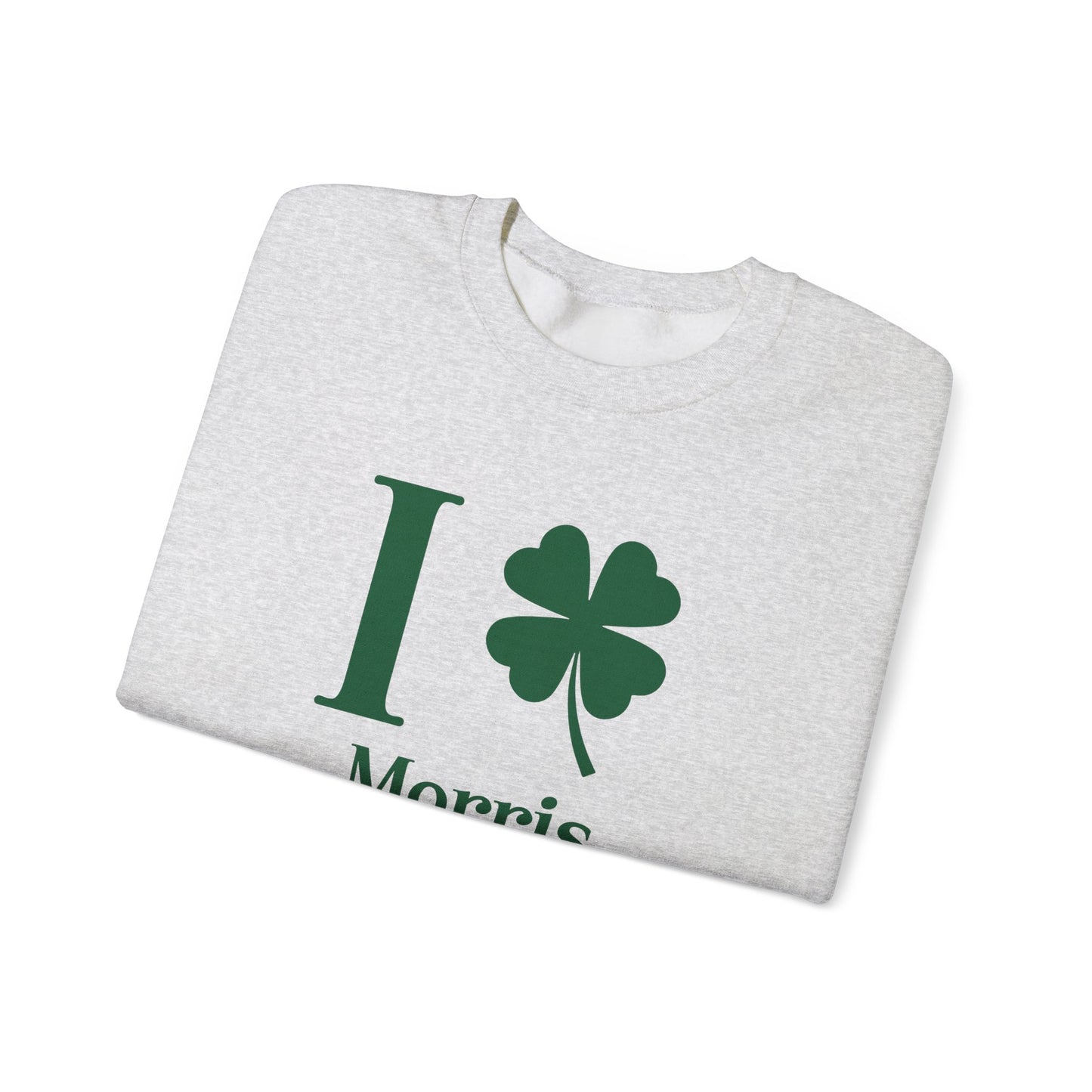 I Clover Morris Unisex Heavy Blend™ Crewneck Sweatshirt