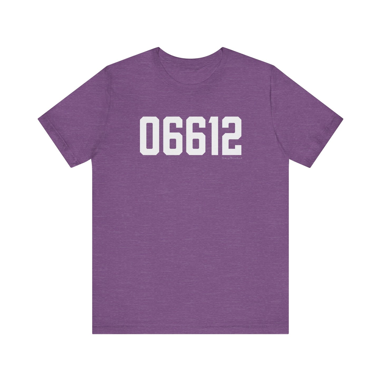 06612 Easton CT Zip Code Unisex Jersey Short Sleeve T-Shirt