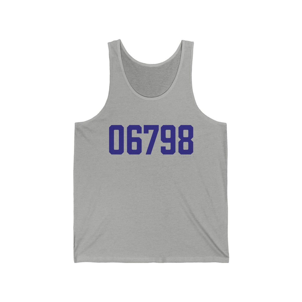 06798 Woodbury Connecticut Zip Code Unisex Jersey Tank Top