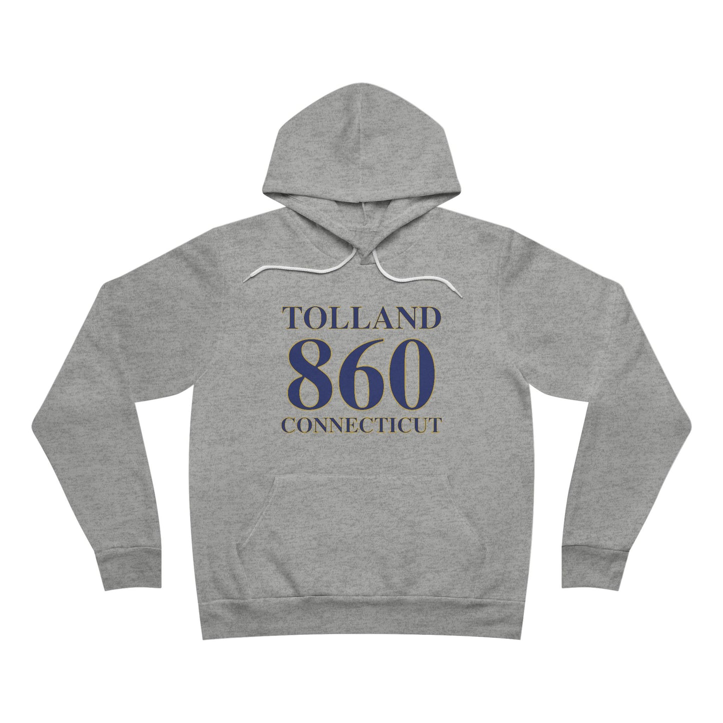 Tolland 860 Connecticut Unisex Sponge Fleece Pullover Hoodie