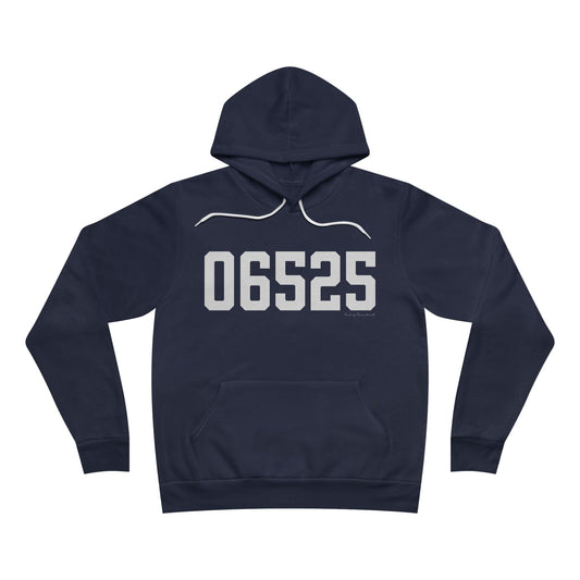 06525 Woodbridge CT Zip Code Unisex Sponge Fleece Pullover Hoodie
