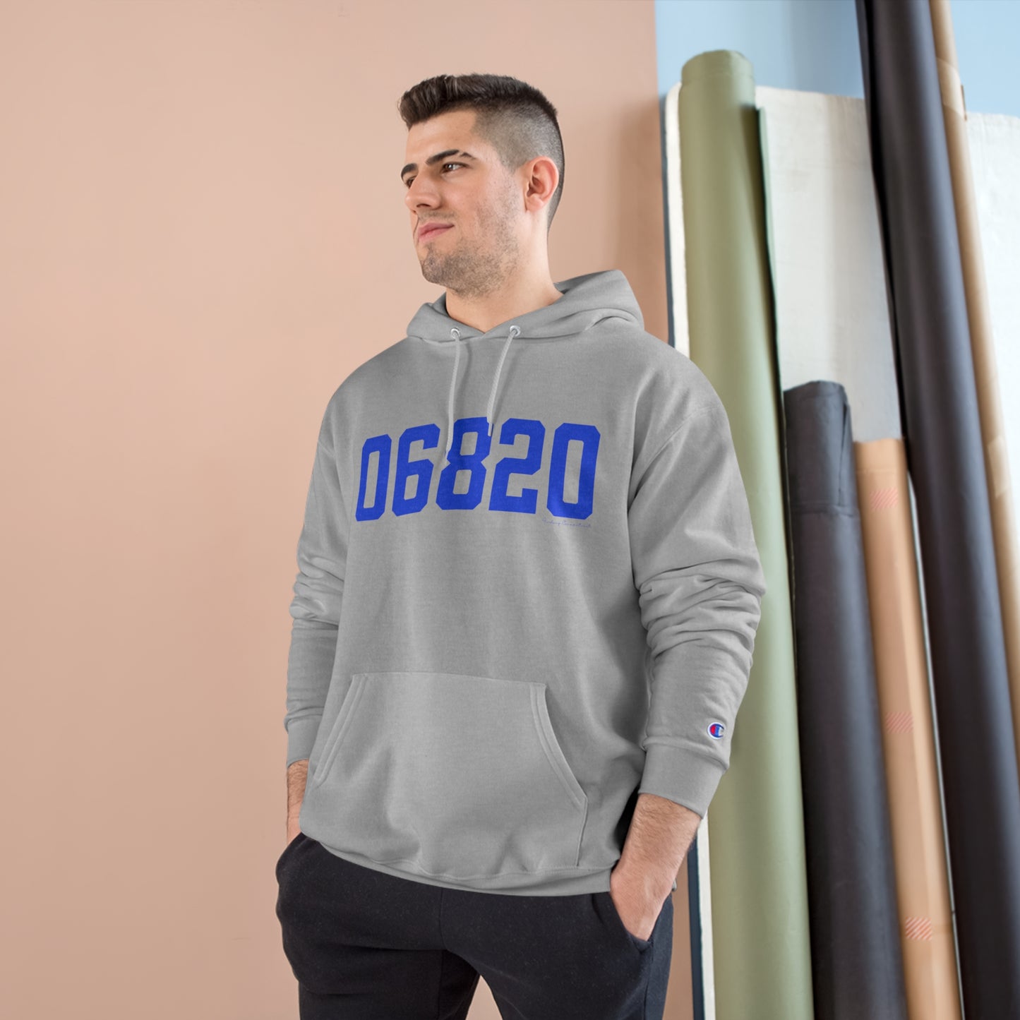 06820 - Darien Connecticut Zip Code  Champion Hoodie