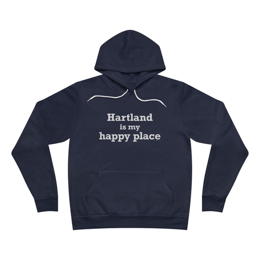 Hartland is My Happy Place Sponge Fleece Pullover Hoodie