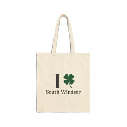 I Clover South Windsor Cotton Canvas Tote Bag